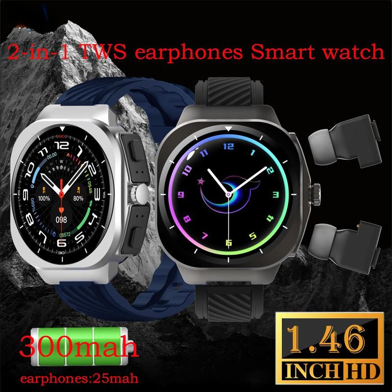 Japanese Man Lifestyle - Musik Stil 2in1 Kopfhörer Smart Uhr