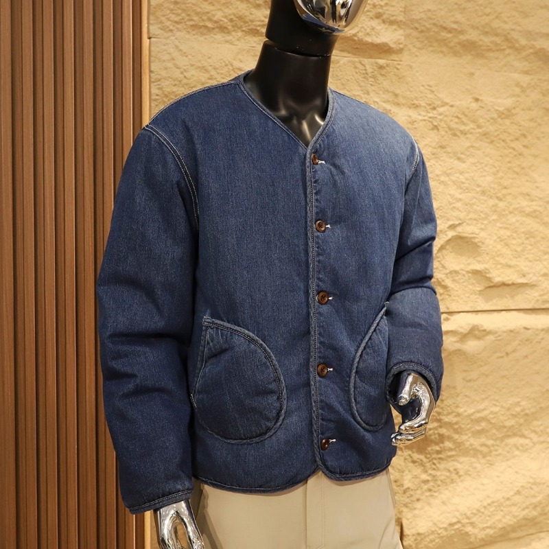 Japanese Man Lifestyle - 2025, japanischer Herbst und Winter, Retro-Taillen-Denim