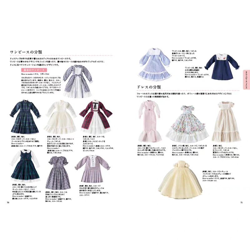 Japanese Lifestyle Books - Kompletter Leitfaden zum Ankleiden von Puppen: