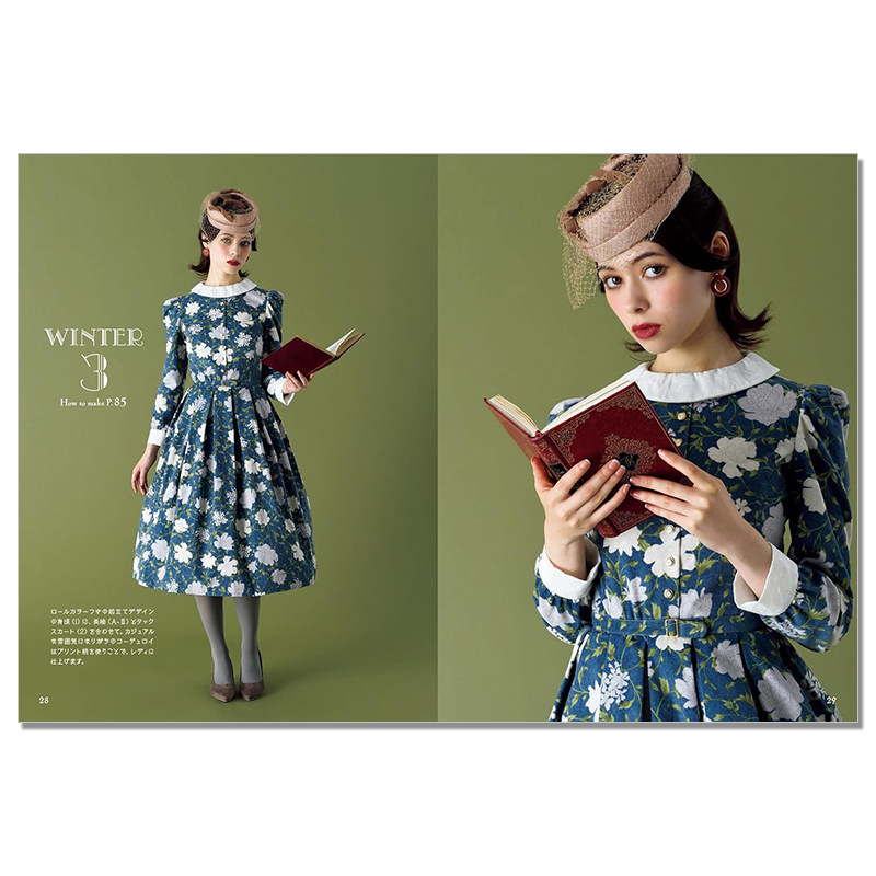 Retro-Mädchenkleid-Nähbuch, Kl – Japanese Lifestyle Books Bewertung und Preis