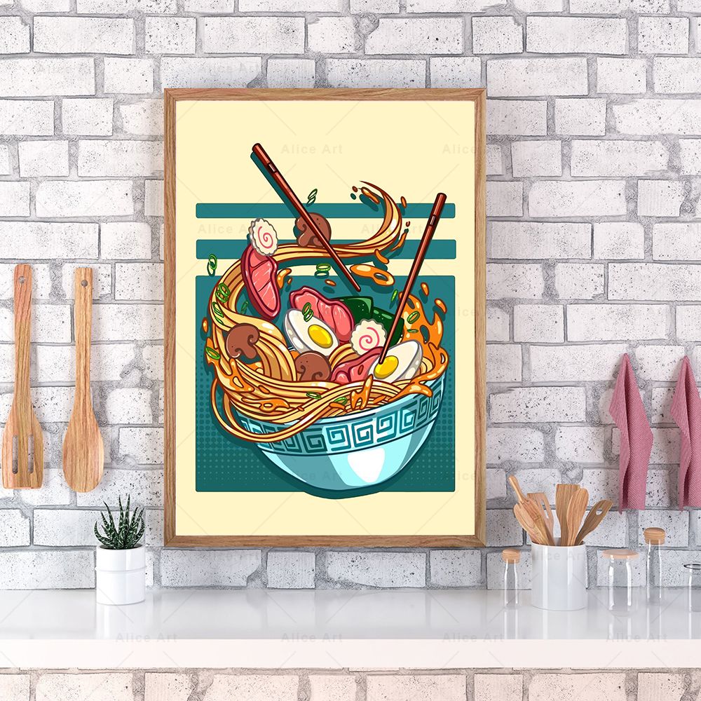 Japanischen Stil Poster Küche  – Japanese Food Lifestyle Bewertung und Preis